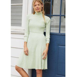Anthropologie Maeve Flouncy Sweater Midi Dress and Sweater Set Green…